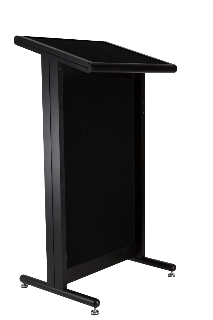 corporate-lectern-blk-angle