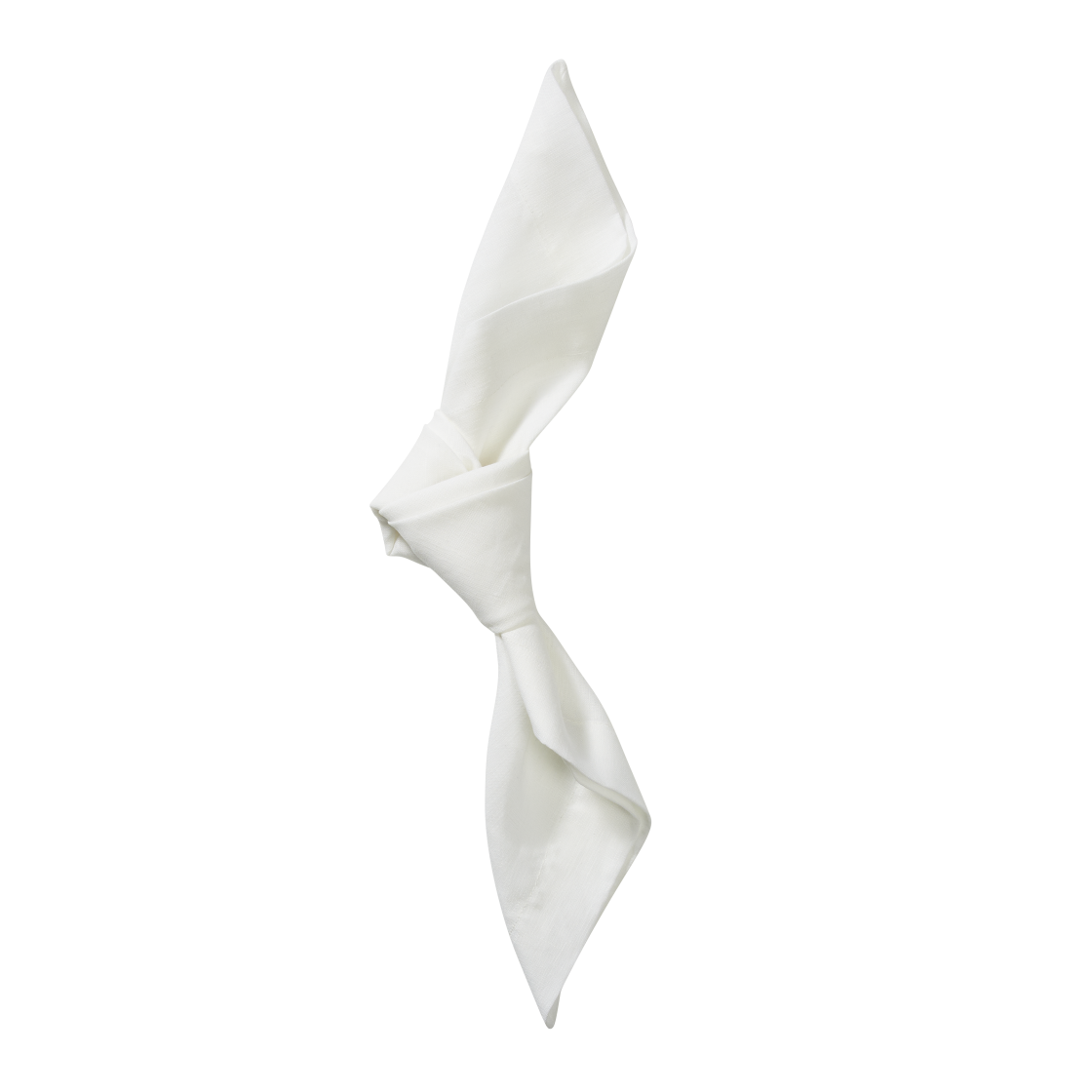 napkin-linen-white-knotted