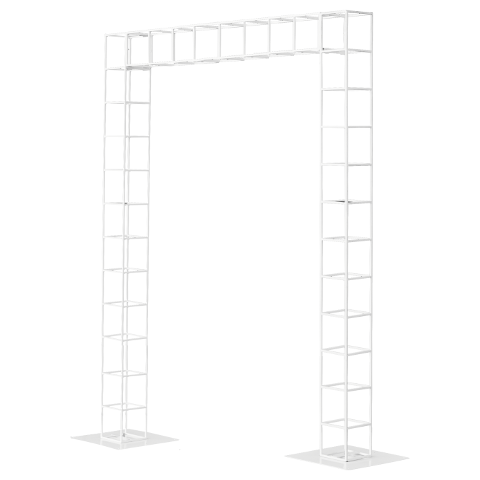 wire-pergola-2-post-1.5m-wide-x-2.5m-tall-white-straight