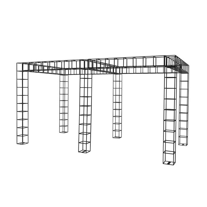 wire-pergola-6-post-2.5m-x-5.0m-x-2.5m-tall-black-straight