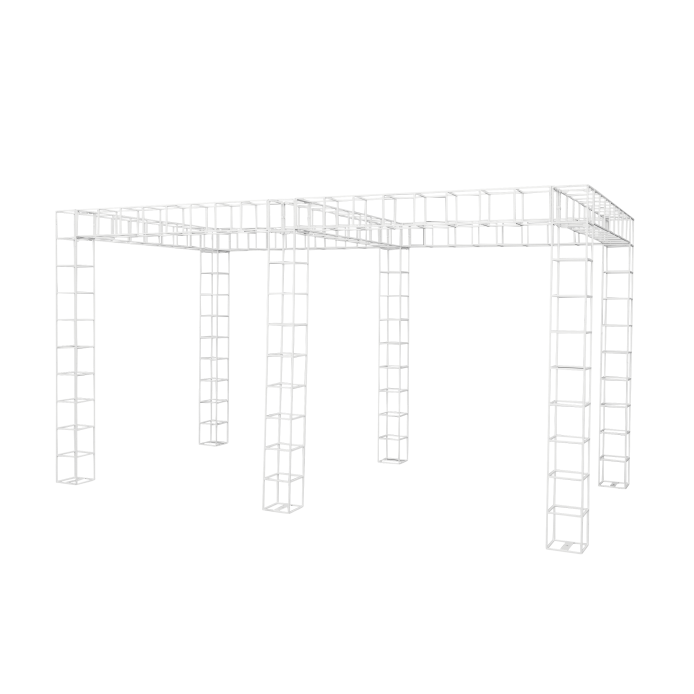 wire-pergola-6-post-2.5m-x-5.0m-x-2.5m-tall-white-straight