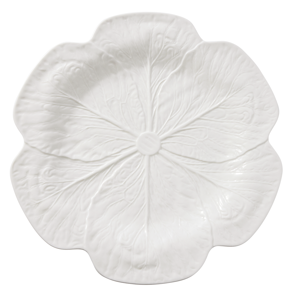 bordallo-cabbage-white-charger-plate