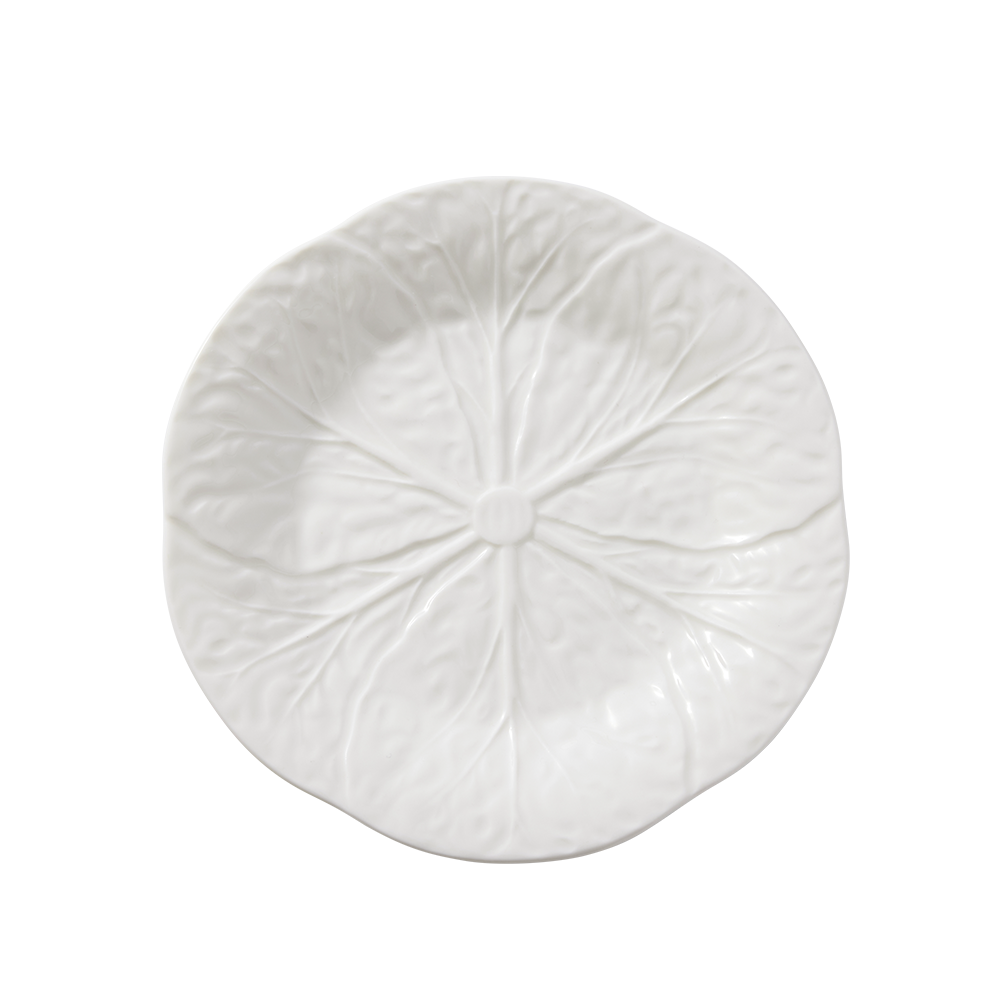 bordallo-cabbage-white-side-plate